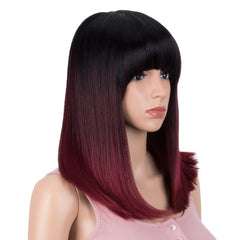 Bella 14 inch Bob Synthetic Wigs Short Bob Wig - Bellelooks