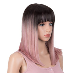 Bella 14 inch Bob Synthetic Wigs Short Bob Wig - Bellelooks