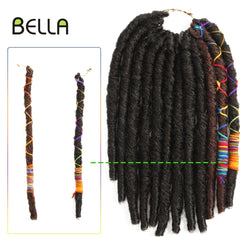 Bella Crochet Hair Dreadlocks Faux Locs Braiding Hair Extensions - Bellelooks