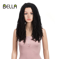 Bella Synthetic Wig For Black Women 22" Crochet Wig - Bellelooks