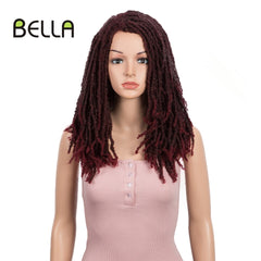 Bella Synthetic Wig For Black Women 22" Crochet Wig - Bellelooks