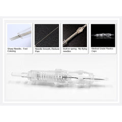 Biomaser 10pcs Permanent makeup Cartridges Needles - Bellelooks