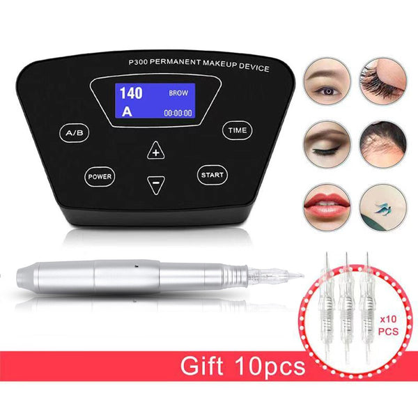 Permanent Makeup Machine For Eyebrow Tattoo Microblading Makeup DIY Kit - Bellelooks