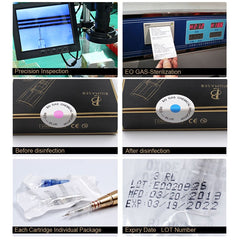 Professional Tattoo Needles 3/4/5/7F Lips Permanent Makeup Catridges Needles - Bellelooks