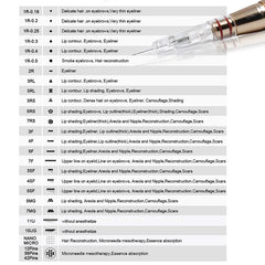 Professional Tattoo Needles 3/4/5/7F Lips Permanent Makeup Catridges Needles - Bellelooks