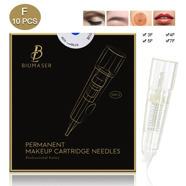 Professional Tattoo Needles 3/4/5/7F Lips Permanent Makeup Catridges Needles - Bellelooks