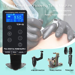 Biomaser Tattoo Power Supply LCD Touch Screen - Bellelooks