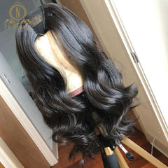 Body Wave Human Hair U Part Wigs - Bellelooks