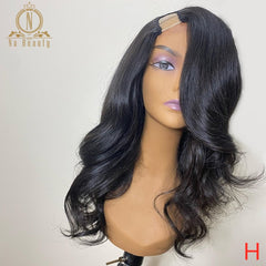 Body Wave Human Hair U Part Wigs - Bellelooks