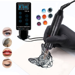 Tattoo Pen Machine Kit  LCD Touch Screen Tattoo Power Supply Tattoo Pen machine Set - Bellelooks