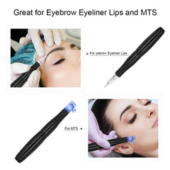 Digital permanent makeup pen machine Eyebrow Tattoo Pen With Needles PMU machine for permanent makeup kit Microblading Supplies - Bellelooks