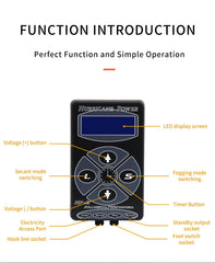 HP-2 Digital LCD Tattoo Power Supply Hurricane Rotary Tattoo Machine Tattoo Supplies Permarent Makeup Tattoo Power Supply - Bellelooks