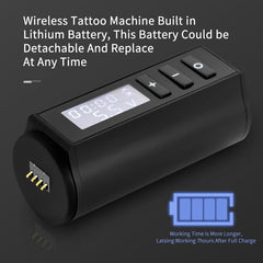 Rechargeable Tattoo Machine Lithium Battery  Wireless Tattoo Pen - Bellelooks