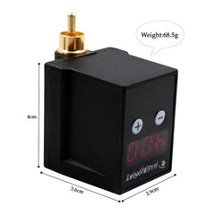 New Wireless Tattoo Power Supply Rechangeable Tattoo Battery Power DC/RCA Connector - Bellelooks