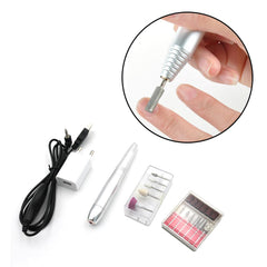 Portable Nail Drill Machine Device For Manicure Nail Polishing Tool Set Nail Files Instrument Mill Manicure Set For Nails Art - Bellelooks