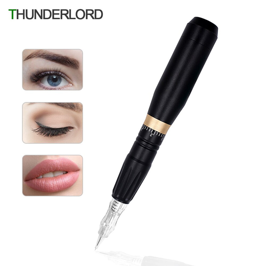 Cartridge Eyebrow Tattoo Pen Machine Microblading DIY Machine Kit - Bellelooks