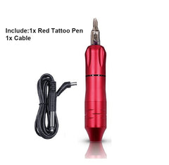 Professional Rotary Tattoo Pen machine Quiet Swiss Motor Tattoo Gun Eyebrow Permanent Makeup Machine For Tattooist and Beginners - Bellelooks