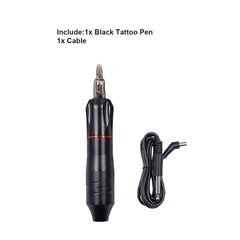 Professional Rotary Tattoo Pen machine Quiet Swiss Motor Tattoo Gun Eyebrow Permanent Makeup Machine For Tattooist and Beginners - Bellelooks