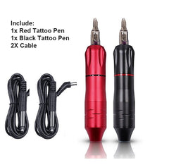 Professional Rotary Tattoo Pen machine Quiet Swiss Motor Tattoo Gun Eyebrow Permanent Makeup Machine For Tattooist and Beginners - Bellelooks