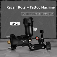 Raven Rotary Tattoo Machine One Touch Hit Adjuster Direct Drive Powerful - Bellelooks