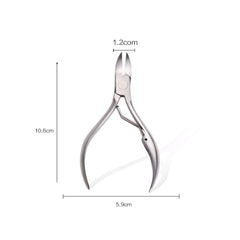 Stainless Steel Toe Nail Cutter Nipper Clipper Ingrowing Pedicure Care Nail Clipper Ingrown Toenail Cuticle Remover Nail Tools - Bellelooks