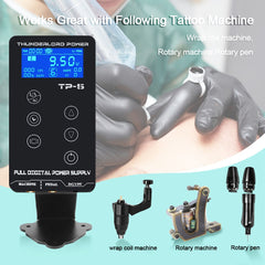 Tattoo Power Supply Tatuagem For Tattoo Machines Touch Screen Source TP-5 Digital LCD Makeup Dual Tattoo Power Supplies