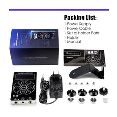 Tattoo Power Supply Tatuagem For Tattoo Machines Touch Screen Source TP-5 Digital LCD Makeup Dual Tattoo Power Supplies