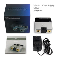 Tattoo Power Supply Tatuagem For Tattoo Machines Touch Screen Source TP-5 Digital LCD Makeup Dual Tattoo Power Supplies