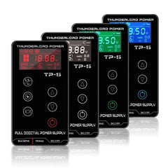 Tattoo Power Supply Tatuagem For Tattoo Machines Touch Screen Source TP-5 Digital LCD Makeup Dual Tattoo Power Supplies