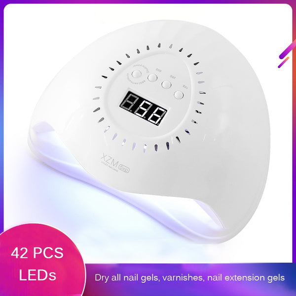 UV LED Lamp Nails Dryer / 84W 42 PCs LED Ice Lamp for Manicure / Drying Lamp for Nail Varnish & Gel Polish & Extension Gel Light - Bellelooks