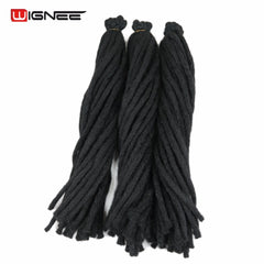 High Temperature Synthetic Fiber Dreadlock Hair Extensions For Black Women/Men Crochet Twist Braiding Hair Pieces - Bellelooks